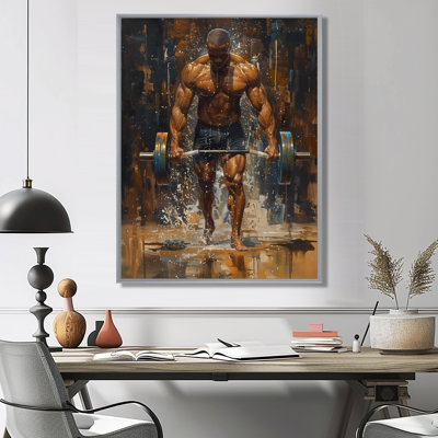Déterminé haltérophile Hommes, Concours III - Art aérobique et musculation