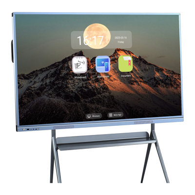JYXCN Discounted Now! Smart Board 65 Inch Interactive Whiteboard All-in-One - Touch Screen with Dual System, Cloud Sharing Transforms Communication - For Classroom, Office & Presentations