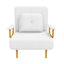 Fauteuil convertible 3-en-1 avec dossier réglable à 5 positions avec coussin et canapé-lit pliant-596834987-596834989