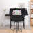 Rectangle Height Adjustable 158.5cm L Training Table-947495598