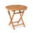 Stella 3-Piece Round Teak Outdoor Bistro Set-63549770