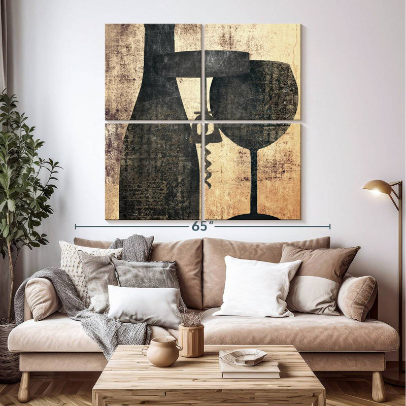 Yarlin Shadowy Kitchen I, 50" H x 50" W