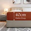 Tanvish Luxury Microfiber Fitted Sheet - 40 cm Deep Pocket, Ultra-Soft - Wrinkle-Free and Easy Care-1751870252-1751870260