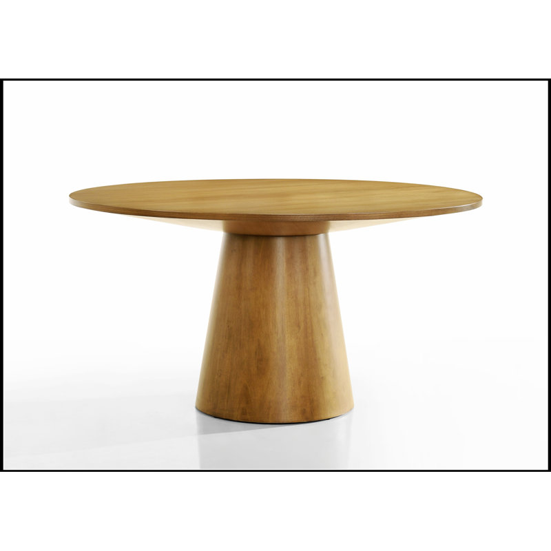 Table de salle à manger Jasper Driftwood, Bois, H 31 po x L 47 po x l 47 po
