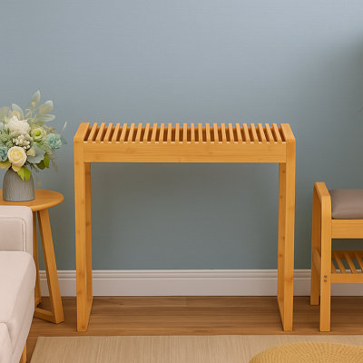 Console en bois massif 31,5 po Azzitta