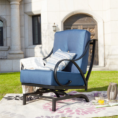 Sigmund Powder Coated Steel Outdoor Chair