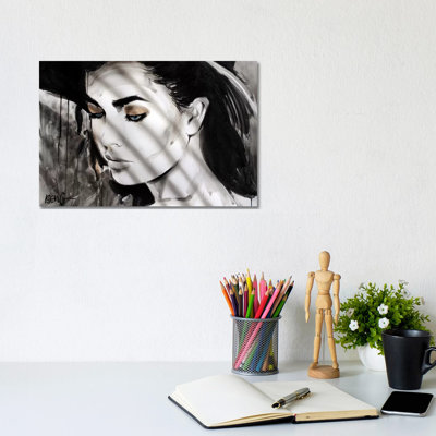 Demure by Soo Beng Lim - Wrapped Canvas Painting