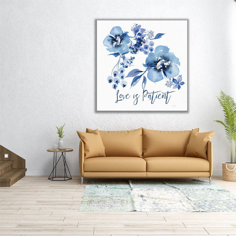 «Delft Delight II patient», reproduction d'art sur toile, H 40 po x l 40 po
