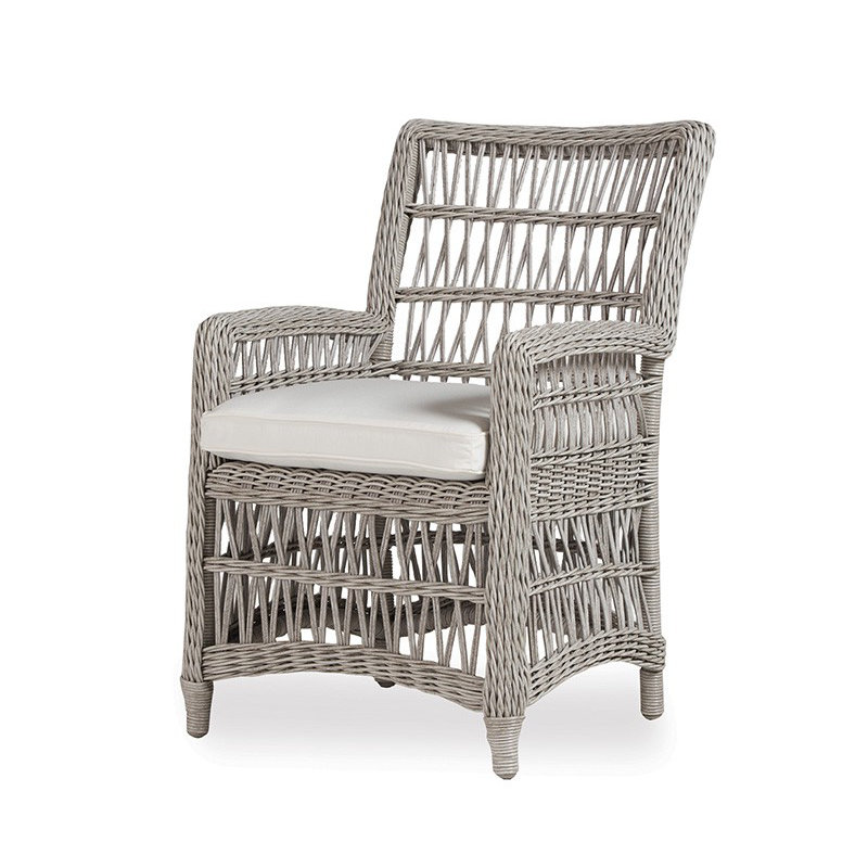 Mackinac Outdoor Dining Armchair, Visions Cobalt