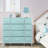 Sorbus 12 Drawers Dresser with Steel Frame and Wood Top-66250977