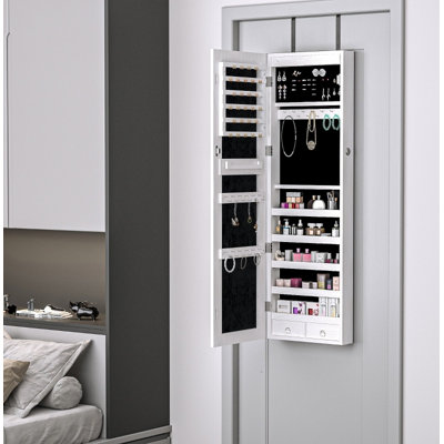 Over-the-Door Jewelry Armoire