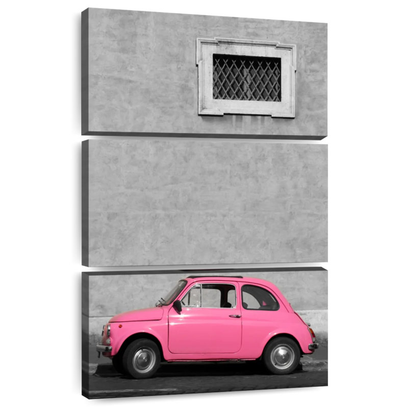 Voiture rétro Mehar Girly, H 32 po x l 20 po