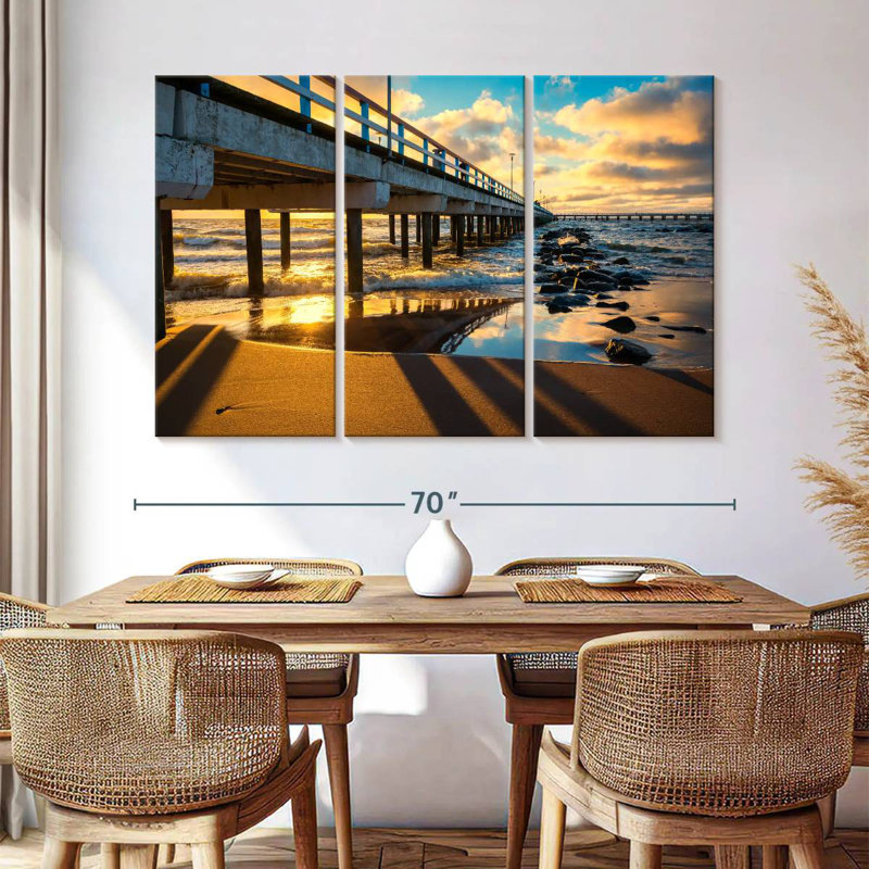 Aletra Lithuanian Dock, 42" H x 65" W