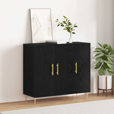 Sideboard 90X34x80 Cm Engineered Wood