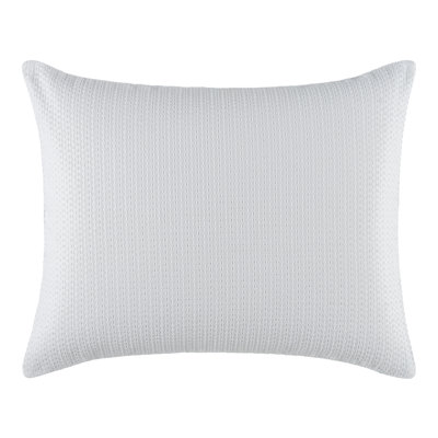 Kiawa White Waffle Duvet Sham