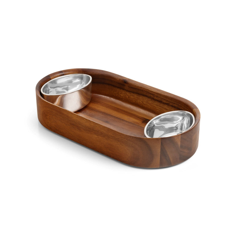 Nippe Oblong Nest Chip And Dip