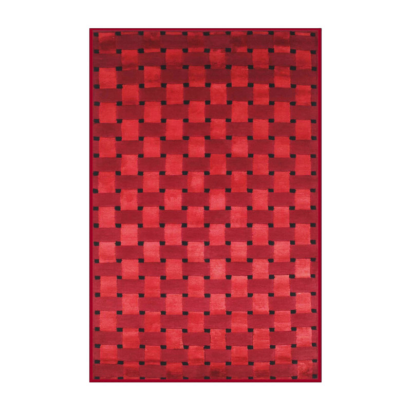 Abstract Indoor Rug, Rectangle 7' x 10'