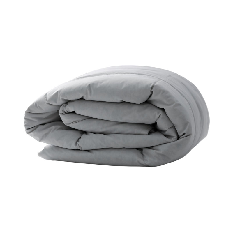 Couette toutes saisons en microfibre brossée Barbati, Grand lit