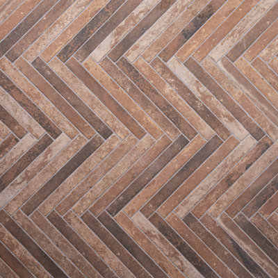 Carreau de mur et de brique en porcelaine mat 2 po x 18 po Ackland Montello