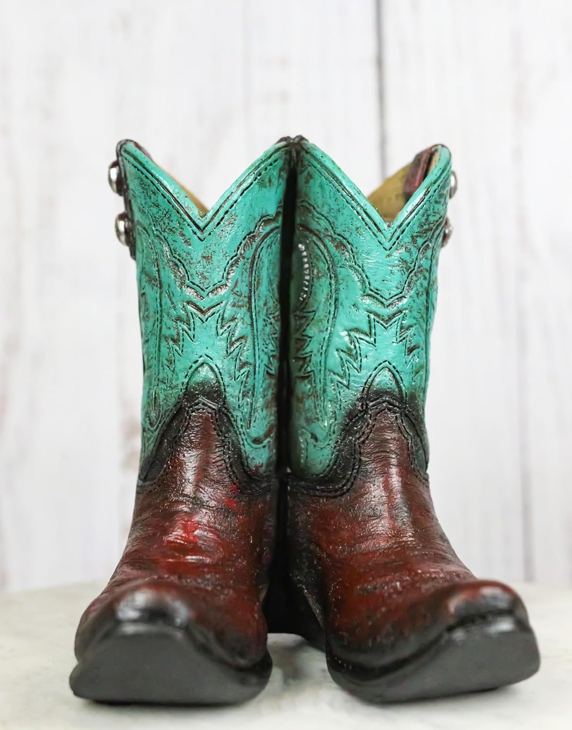 New! IRuby Rose Western Teal Cowboy Halter main image 1