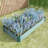 Metal Raised Garden Bed 7.6X3.7X0.98Ft - For Flower, Vegetable, Herb Rapid Assembly, Rust-, Kit Veg, Speedy To Setup, Long-Lasting-688656099-688656110