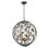 Broche 6 Light Candle Chandelier