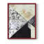«Tiles & Texture Abstract Angles I», reproduction encadrée - bois massif-100623159-100623161