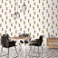 Vindas Pineapple Motif 10m X 53cm Wallpaper Roll-468408545
