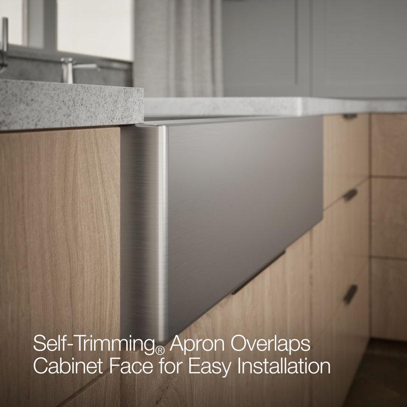 Strive Undermount Single-Bowl Farmhouse Kitchen Sink