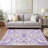 Chayden Washable Damask Indoor / Outdoor Rug-98168838