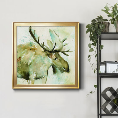 Trek Across the Prairie - Peinture sur toile encadrée