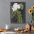 " Dramatic White Flowers IV "-1238110722