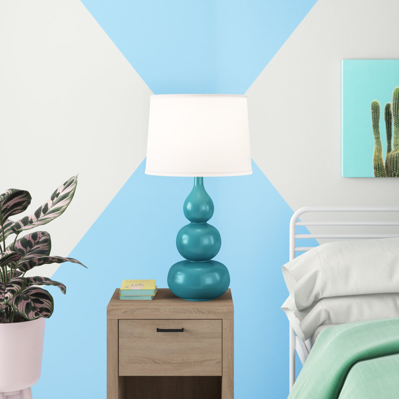 Lampe de table 28,5 po Brankovice, Océan brillant
