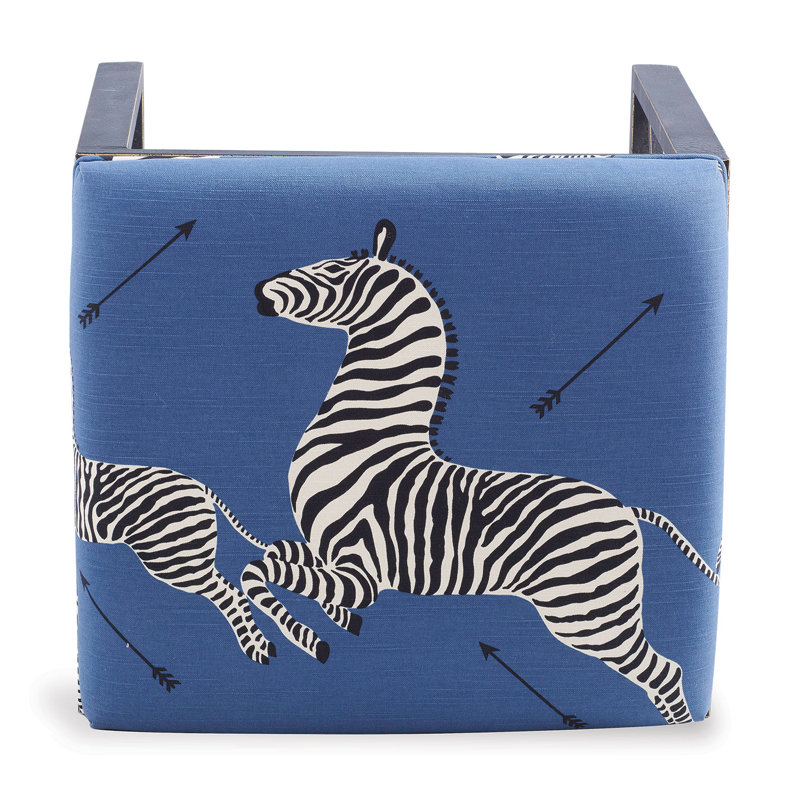 Scalamandre Maison Steel Utility Stool