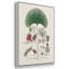 Botanical Society Ferns I, reproduction d'art encadrée sur toile 3 pièces-91890788-91890789