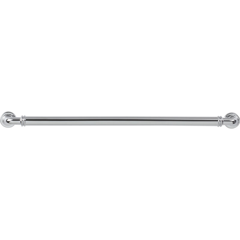 Cranford Bar Pull, Polished Chrome, 12" Center to Center