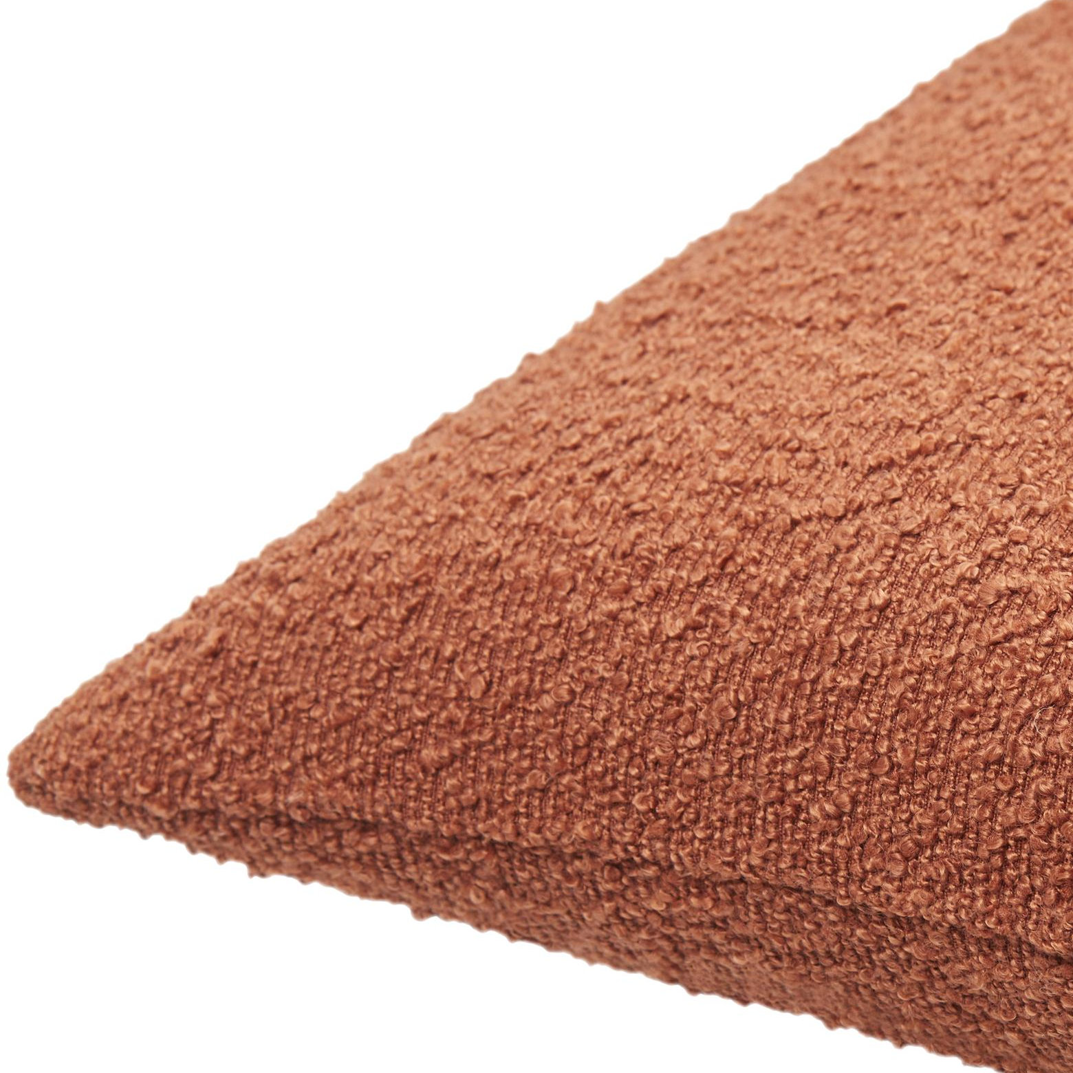 Amalfi Pillow Cover, Square 18", Polyester/Polyfill, Rust