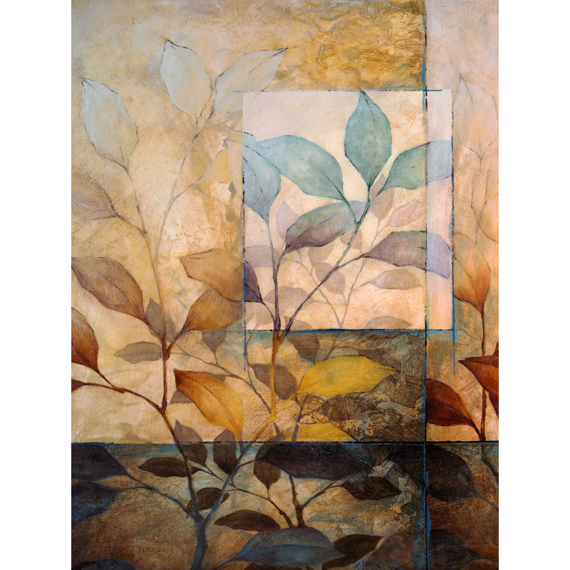 " Botanical Leaf 2 ", 48" H x 36" W  