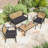 Outdoor Seat Cushions 3” Replacement Cushions Set-699740654