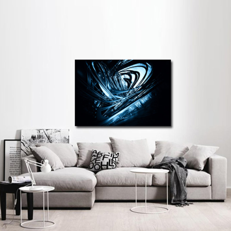 Galaxy Print, 30" H x 40" W x 1" D, Aluminum