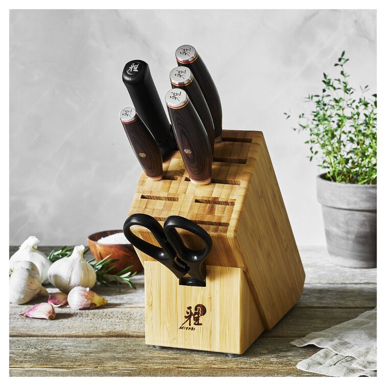 Miyabi Artisan 7-Piece Knife Block Set