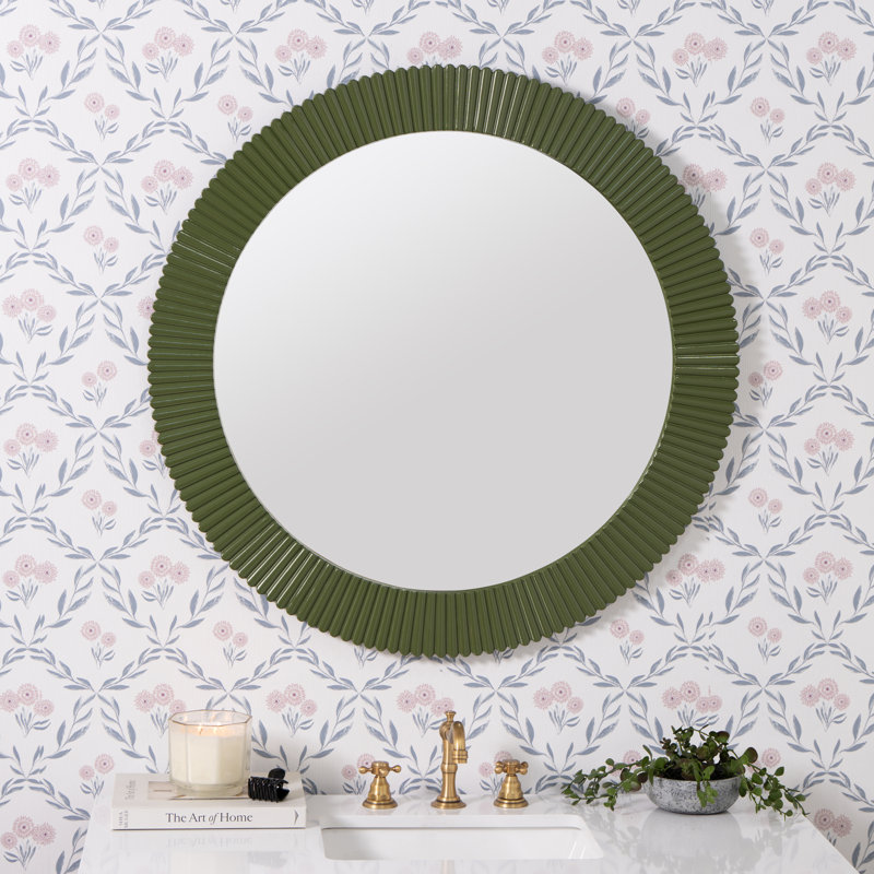 Josia Resin Wall Mirror, Windy Skys