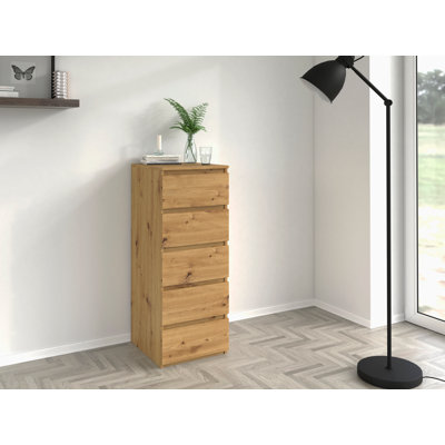 Googans 5 Drawer 40Cm W Tallboy Chest