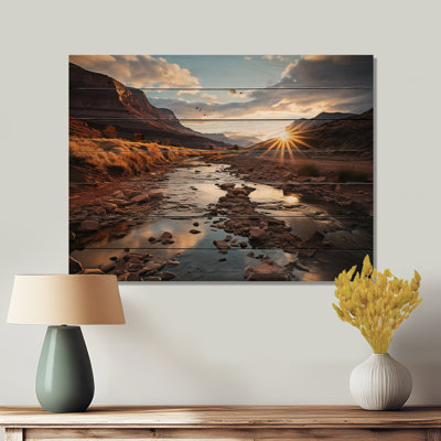 " Sunset In Utah Mountain III "