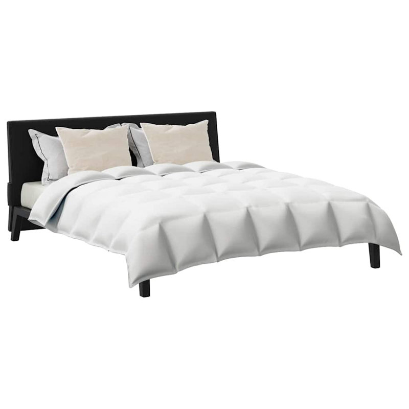Winter Set 3 Pcs White Microfiber, Cotton Duvet, 200 x 200 cm