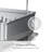 simplehuman Kitchen Dish Drying Rack with Swivel Spout, Fingerprint-Proof Stainless Steel Frame-92586004