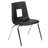 Goddard 47.5" Circle Wave Flexible Laminate Activity Table Set with 16" Student Stack Chairs-53749970-53951763