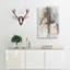 All Alone In The Desert In Abstract - Wrapped Canvas Print-55306896