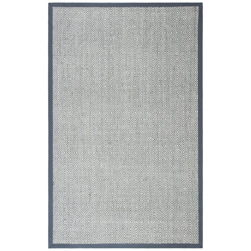 Tapis géométrique en sisal Freels, Rectangle 4 pi x 6 pi