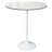 Heatherton Modern Bar Height Dining Table with Resin Top and Steel Pedestal Base Kitchen Table Seats 2-6 Person-1230483997-1208304110